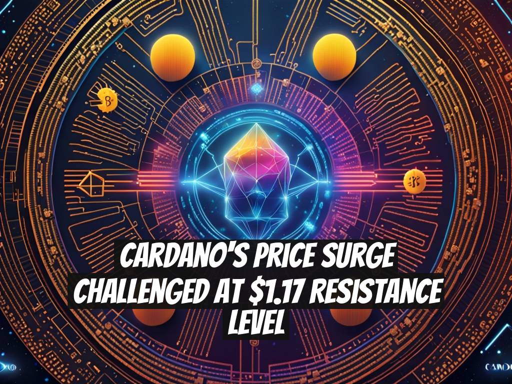 Cardano's Price Surge Challenged at $1.17 Resistance Level