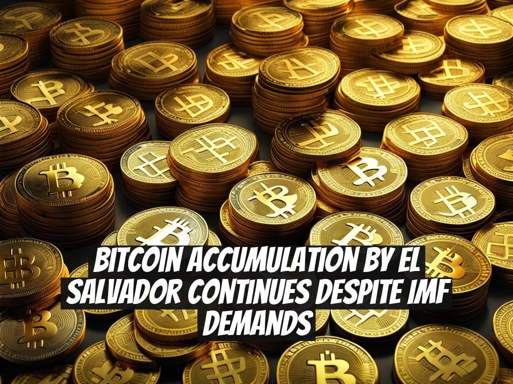 Bitcoin Accumulation by El Salvador Continues Despite IMF Demands