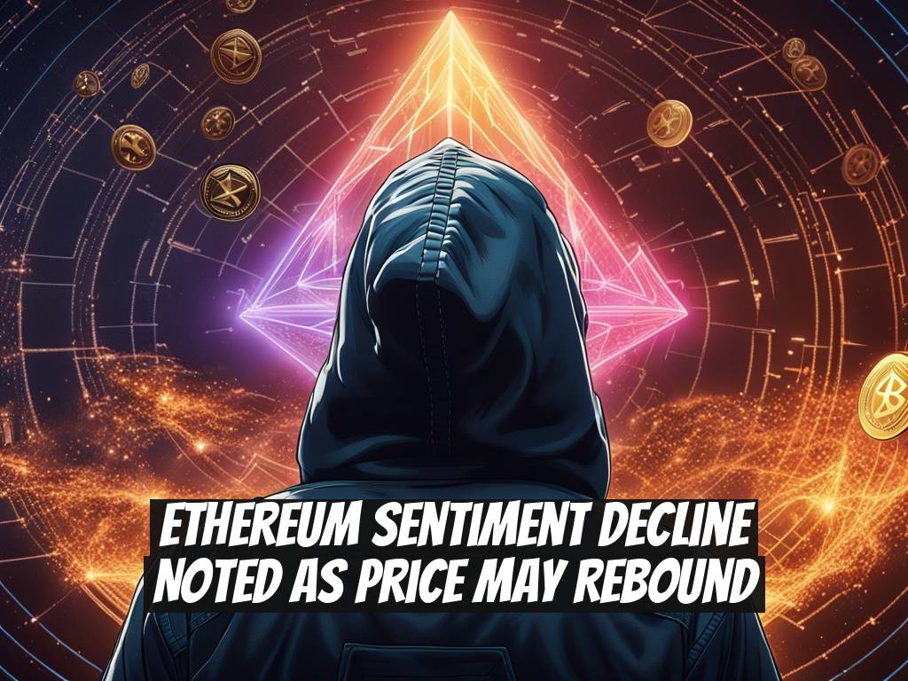 Ethereum Sentiment Decline Noted as Price May Rebound
