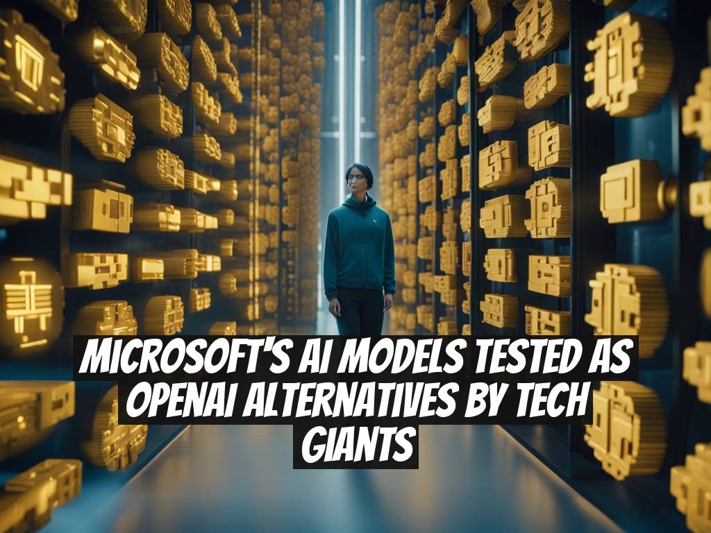 Microsoft's AI Models Tested as OpenAI Alternatives by Tech Giants