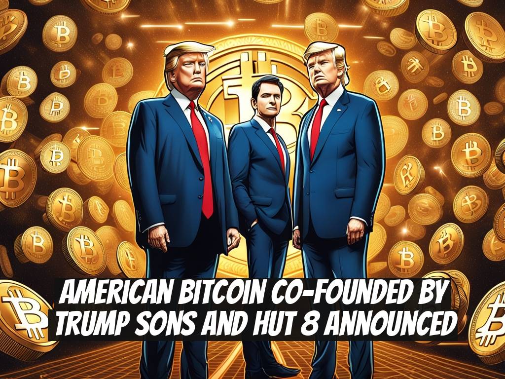 American Bitcoin Co-Founded by Trump Sons and Hut 8 Announced
