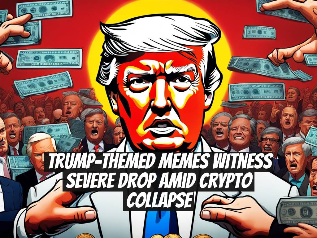 Trump-Themed Memes Witness Severe Drop Amid Crypto Collapse