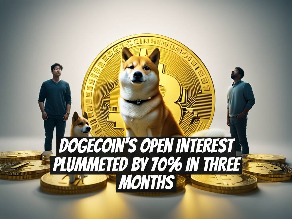 Dogecoin's Open Interest Plummeted by 70% in Three Months