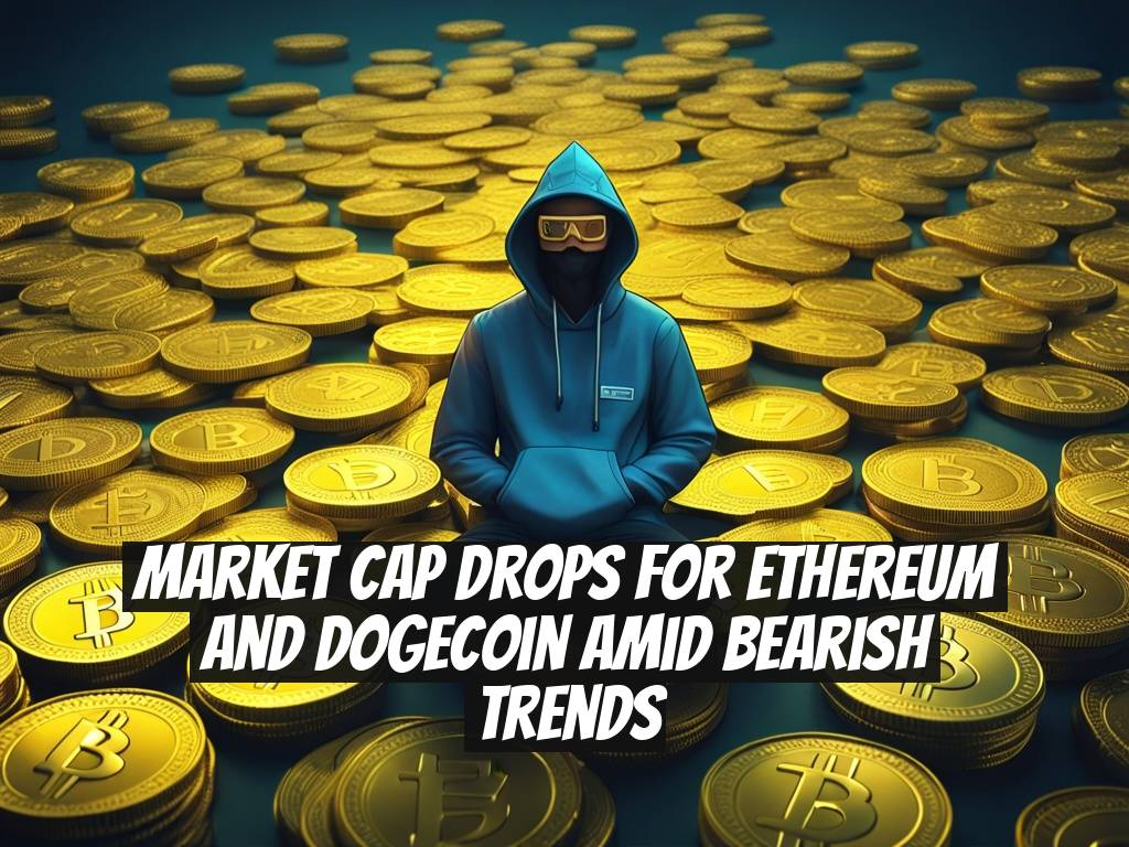 Market Cap Drops for Ethereum and Dogecoin Amid Bearish Trends