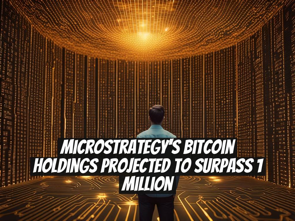 MicroStrategy's Bitcoin Holdings Projected to Surpass 1 Million
