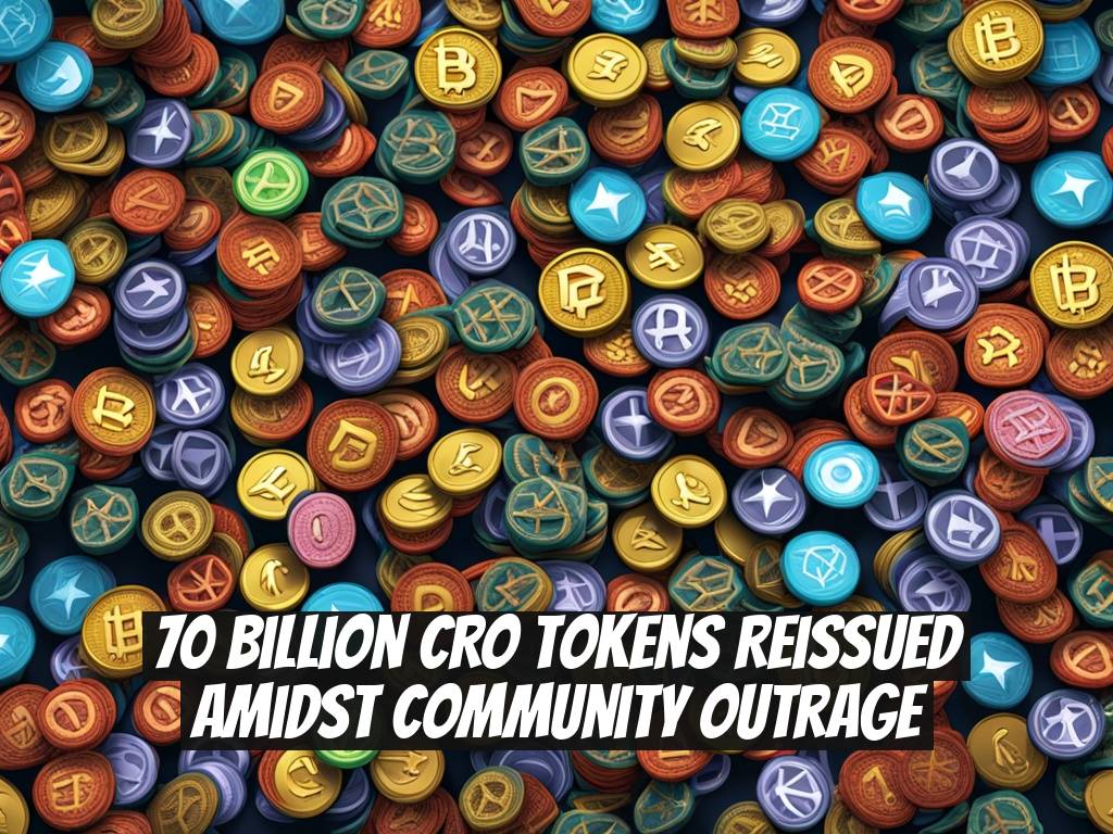 70 Billion CRO Tokens Reissued Amidst Community Outrage
