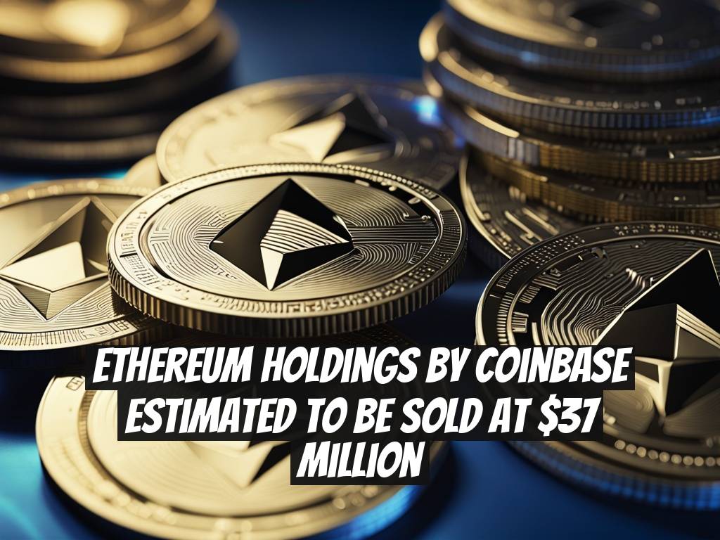Ethereum Holdings by Coinbase Estimated to Be Sold at $37 Million