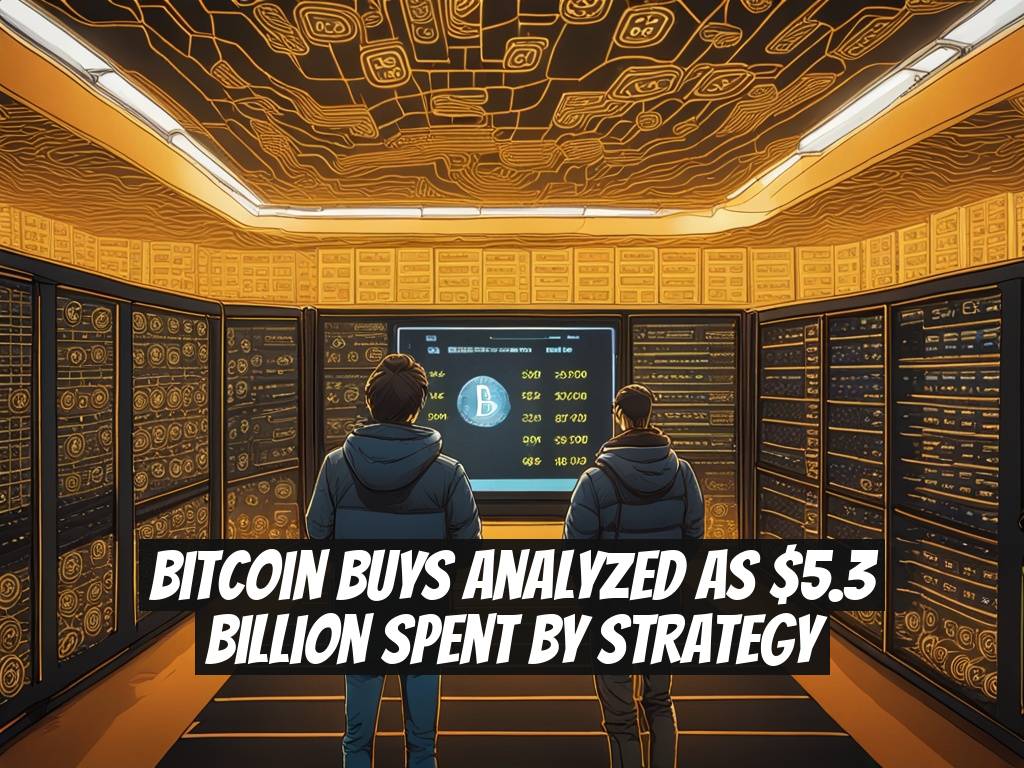 Bitcoin Buys Analyzed as $5.3 Billion Spent by Strategy