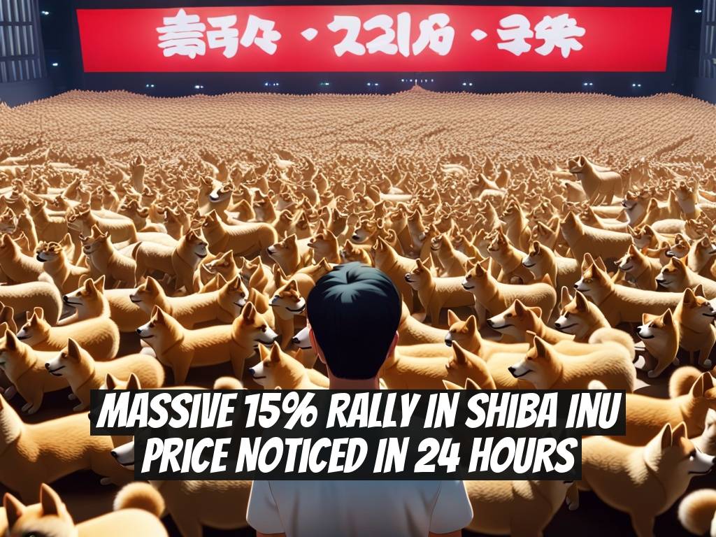Massive 15% Rally in Shiba Inu Price Noticed in 24 Hours