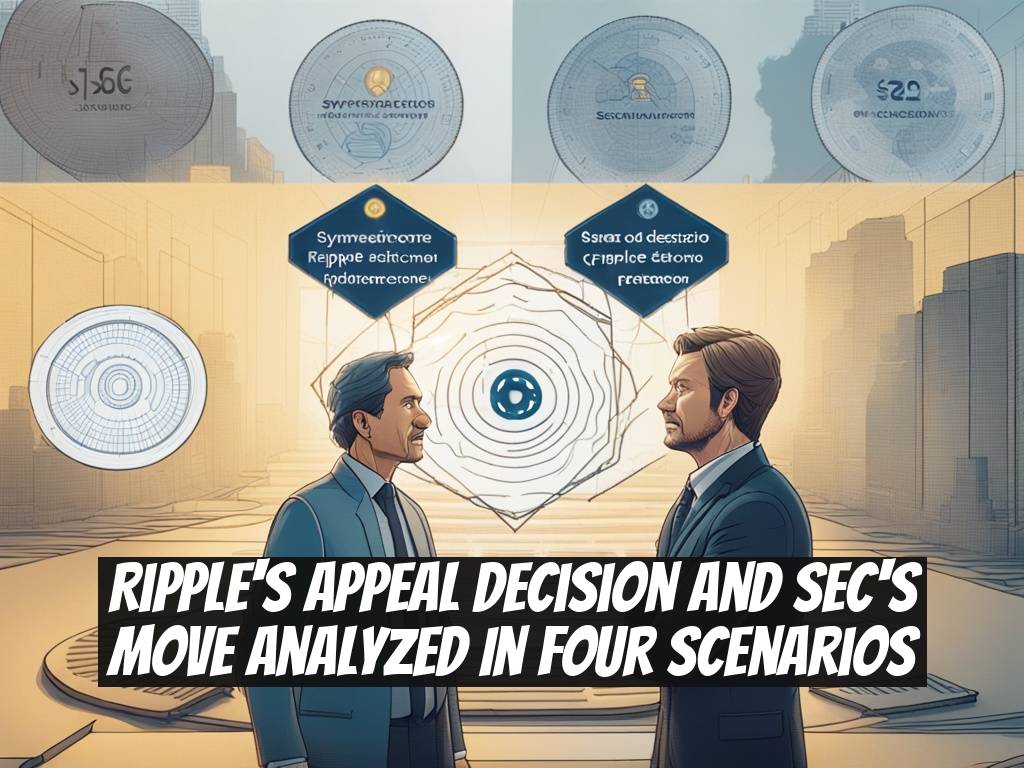 Ripple's Appeal Decision and SEC's Move Analyzed in Four Scenarios