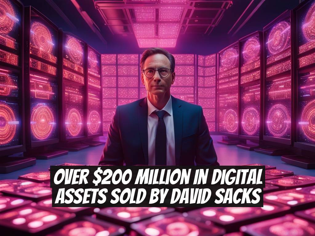 Over $200 Million in Digital Assets Sold by David Sacks
