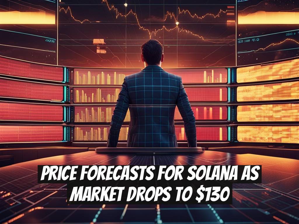 Price Forecasts for Solana as Market Drops to $130