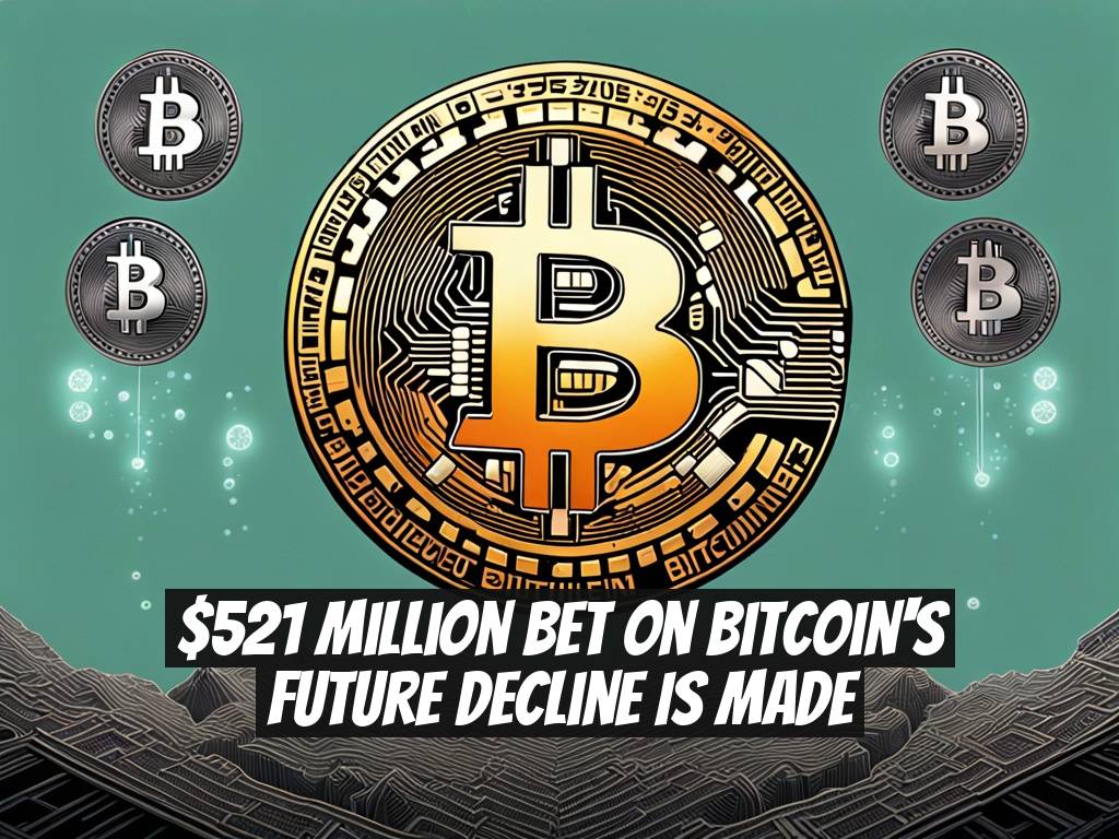 $521 Million Bet on Bitcoin's Future Decline Is Made