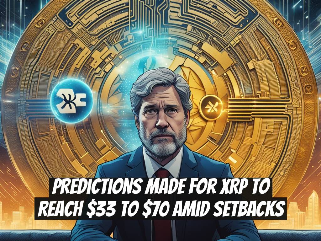 Predictions Made for XRP to Reach $33 to $70 Amid Setbacks