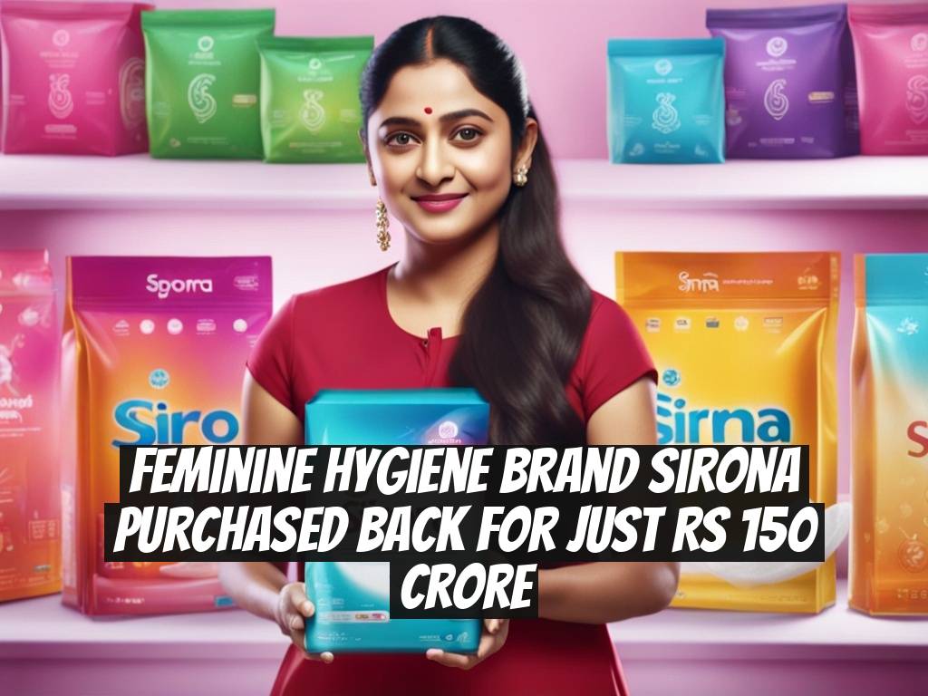 Feminine Hygiene Brand Sirona Purchased Back for Just Rs 150 Crore