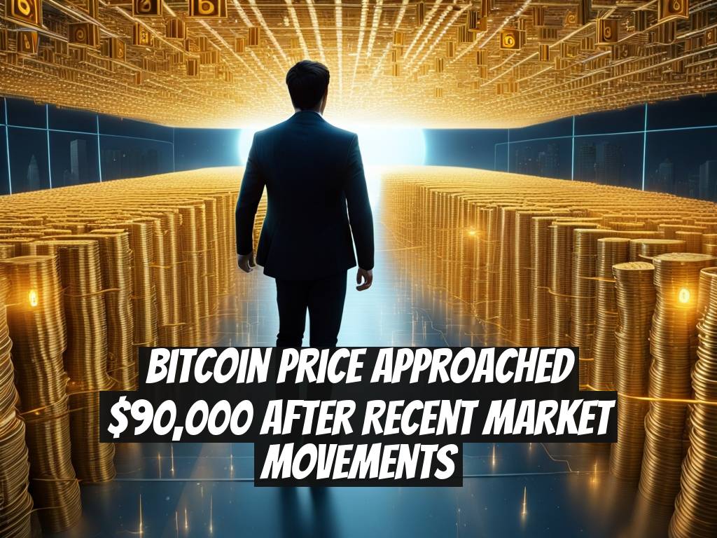 Bitcoin Price Approached $90,000 After Recent Market Movements