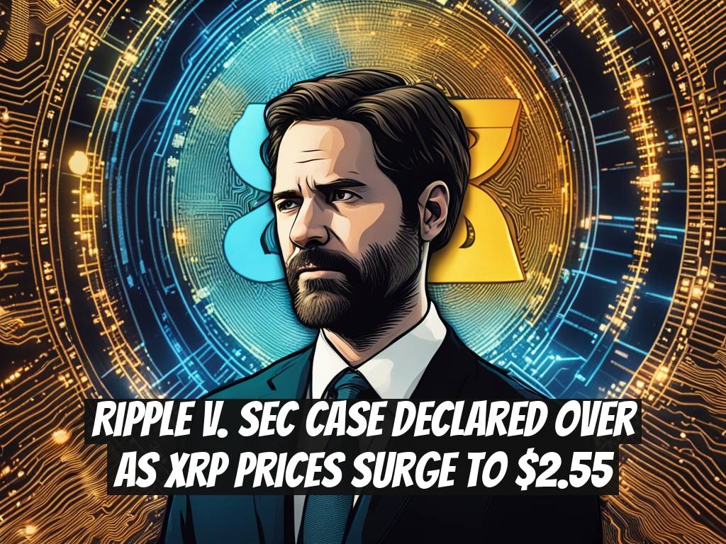 Ripple v. SEC Case Declared Over as XRP Prices Surge to $2.55