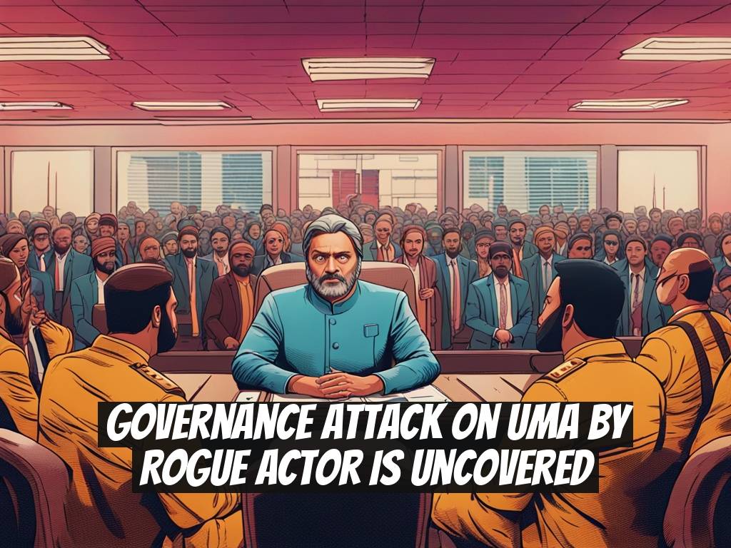 Governance Attack on UMA by Rogue Actor is Uncovered