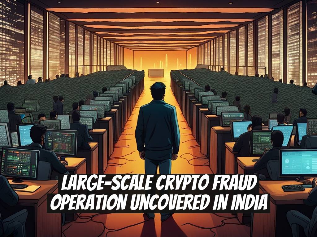 Large-Scale Crypto Fraud Operation Uncovered in India