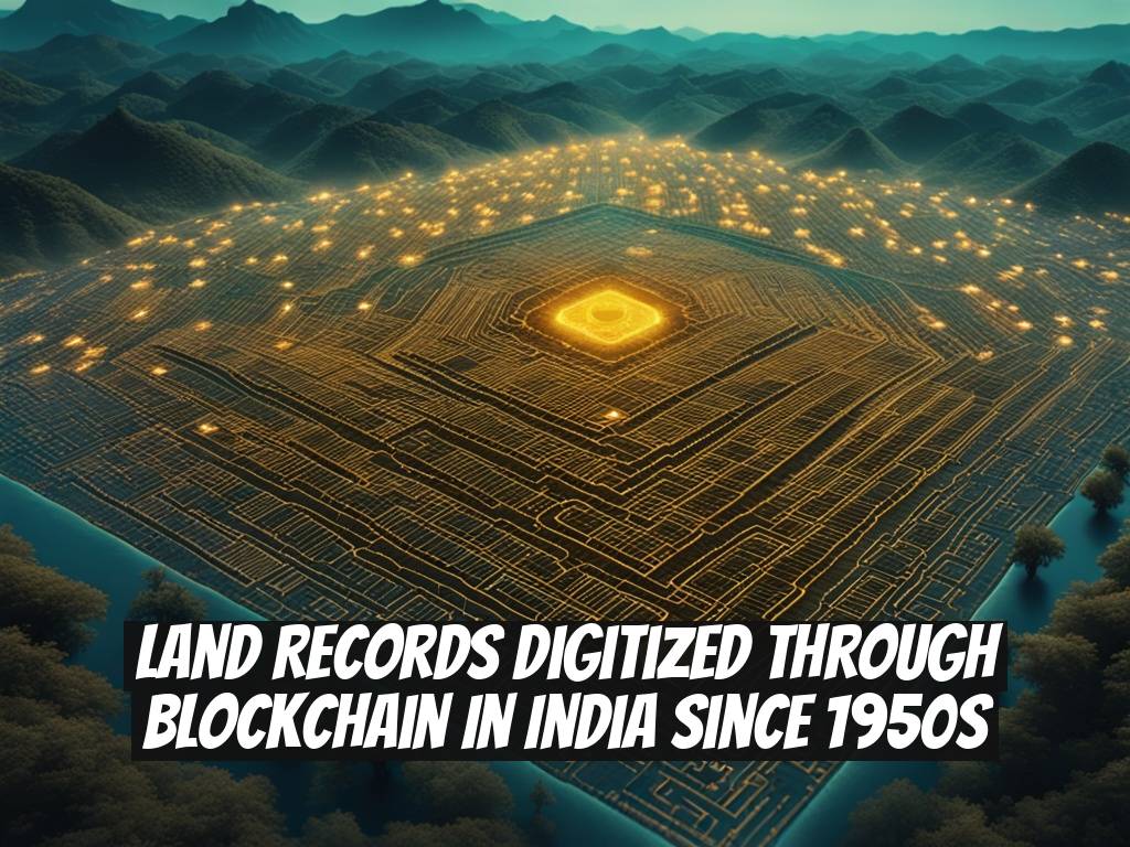 Land Records Digitized Through Blockchain in India Since 1950s