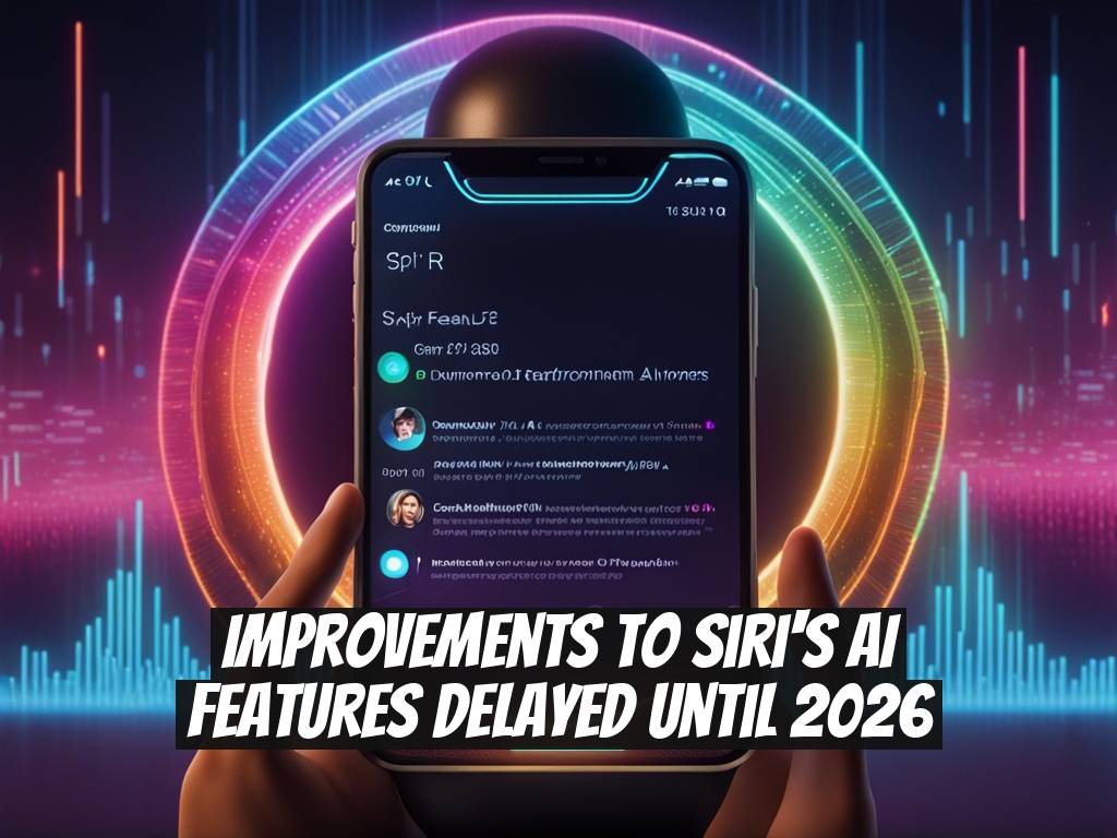 Improvements to Siri's AI Features Delayed Until 2026