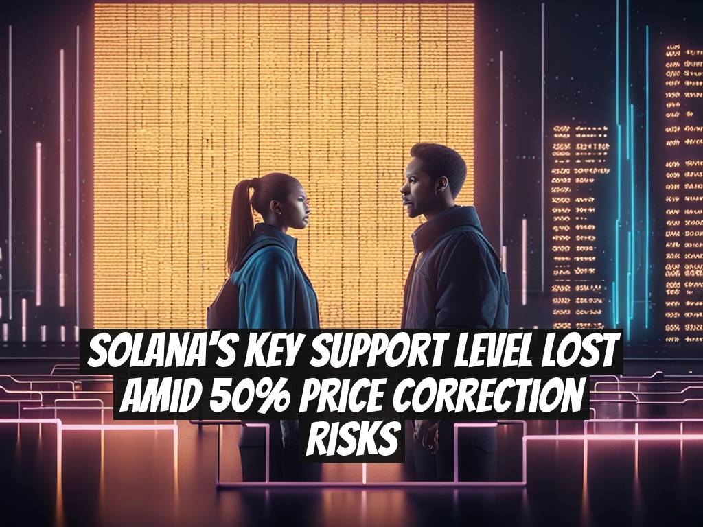 Solana's Key Support Level Lost Amid 50% Price Correction Risks