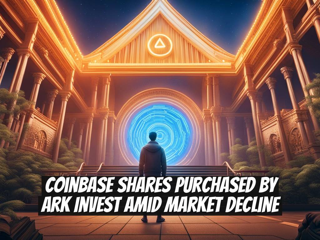 Coinbase Shares Purchased by Ark Invest Amid Market Decline
