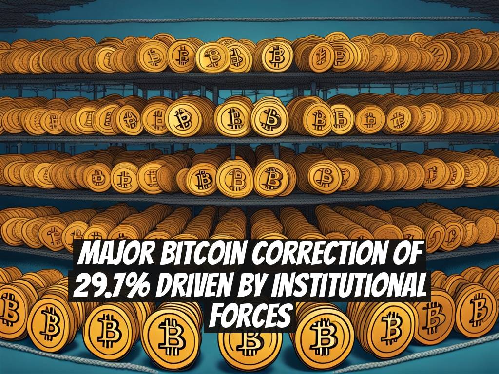Major Bitcoin Correction of 29.7% Driven by Institutional Forces