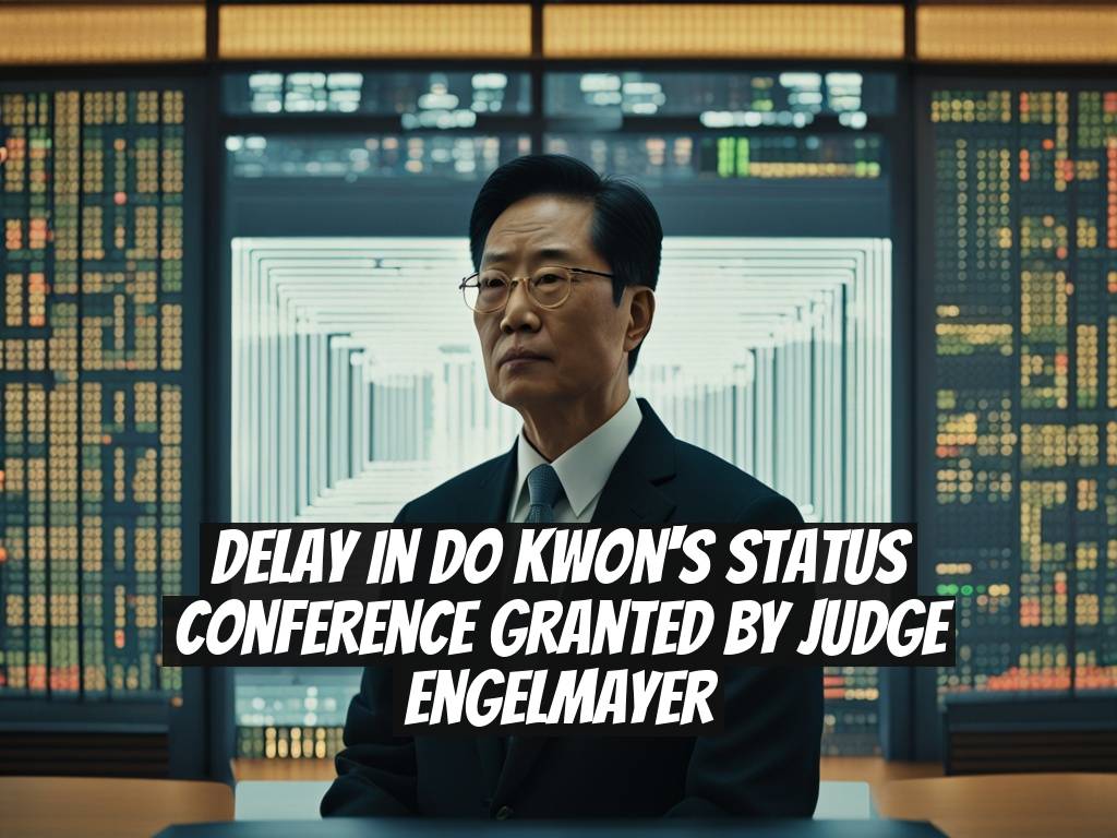 Delay in Do Kwon's Status Conference Granted by Judge Engelmayer