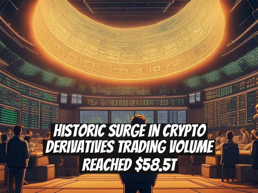 Historic Surge in Crypto Derivatives Trading Volume Reached $58.5T