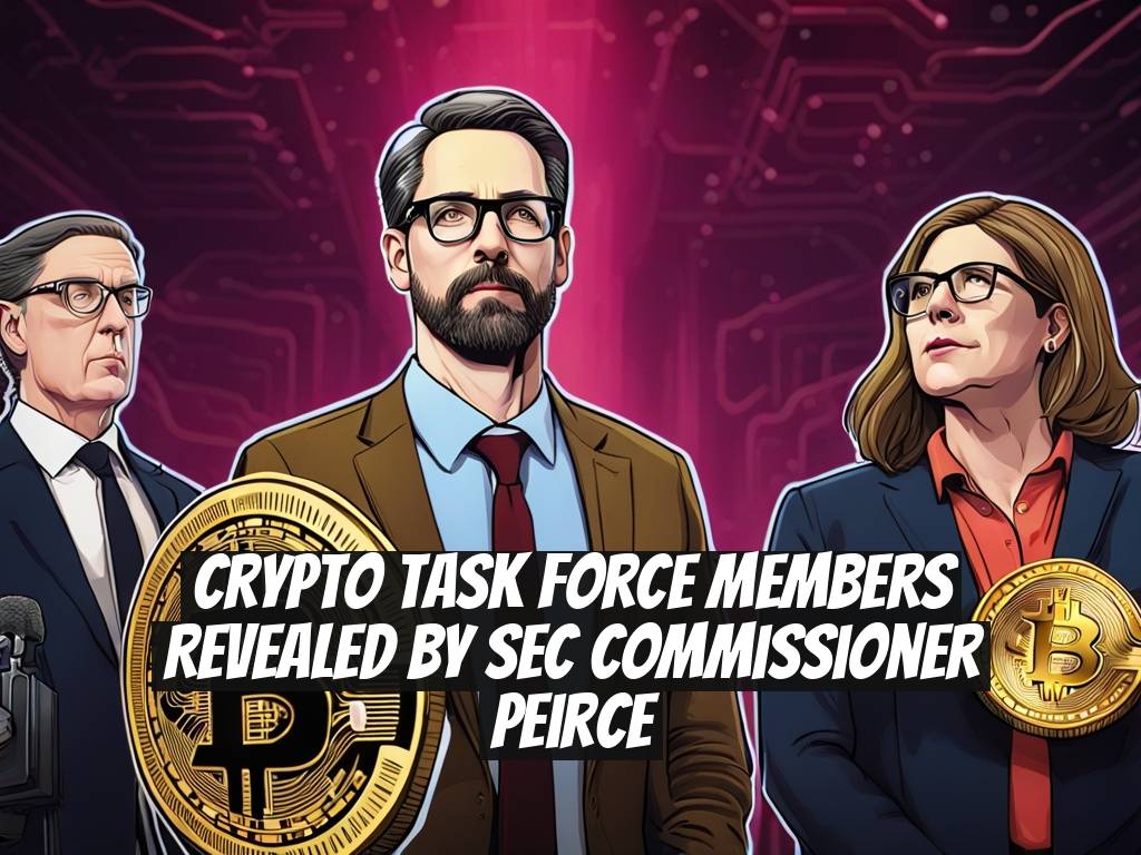Crypto Task Force Members Revealed by SEC Commissioner Peirce