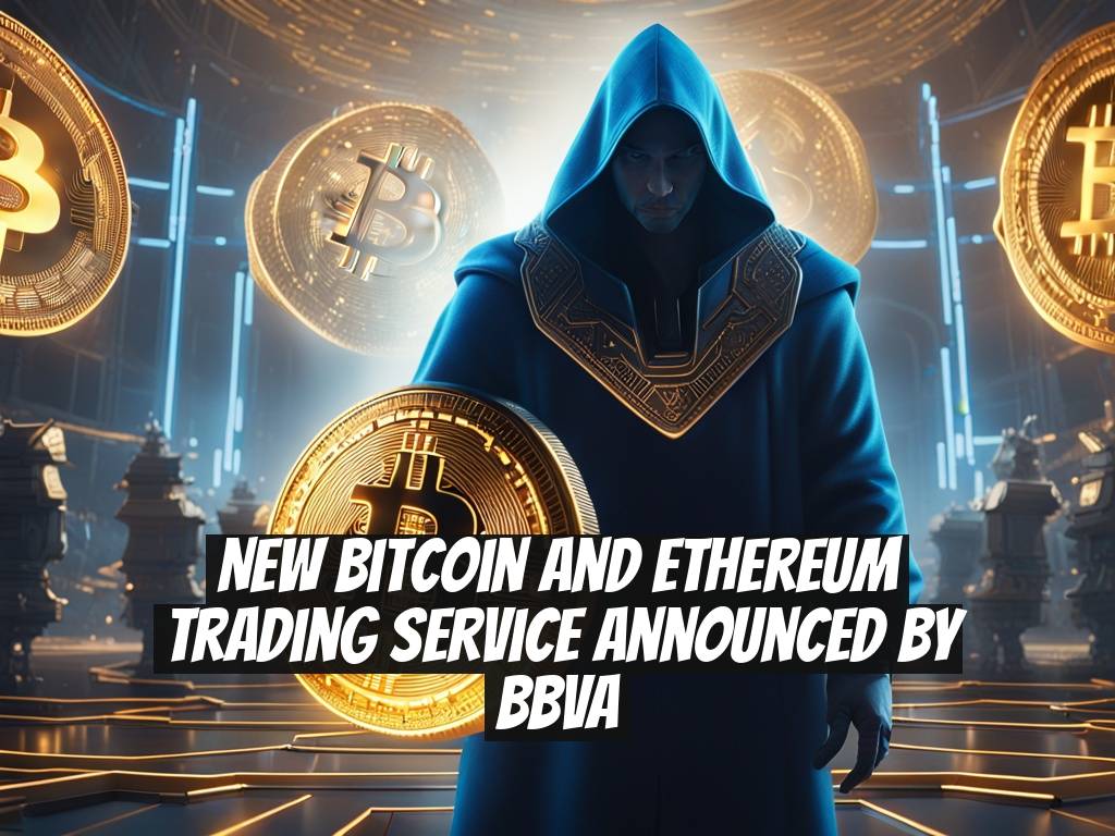 New Bitcoin and Ethereum Trading Service Announced by BBVA
