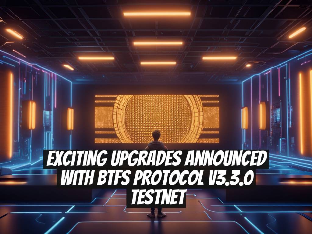 Exciting Upgrades Announced with BTFS Protocol v3.3.0 Testnet