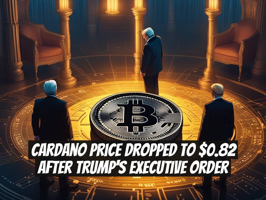 Cardano Price Dropped to $0.82 After Trump's Executive Order