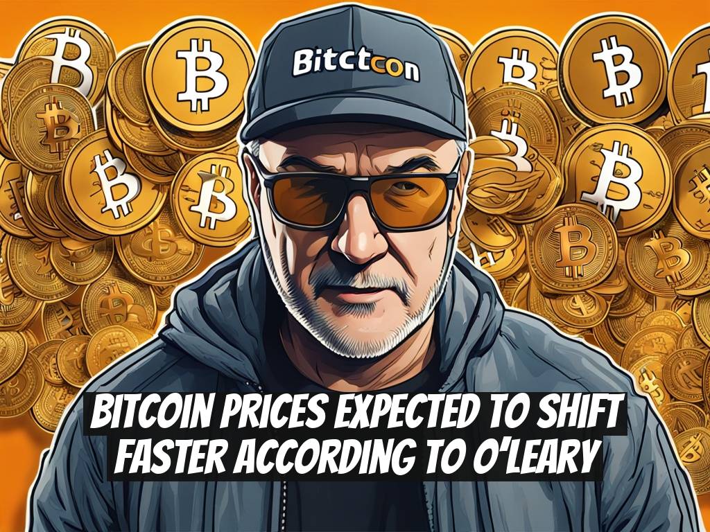 Bitcoin Prices Expected to Shift Faster According to O’Leary