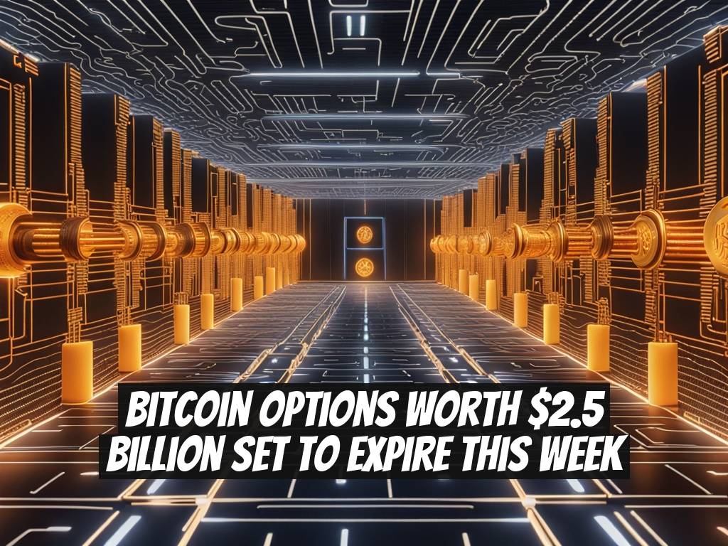 Bitcoin Options Worth $2.5 Billion Set to Expire This Week