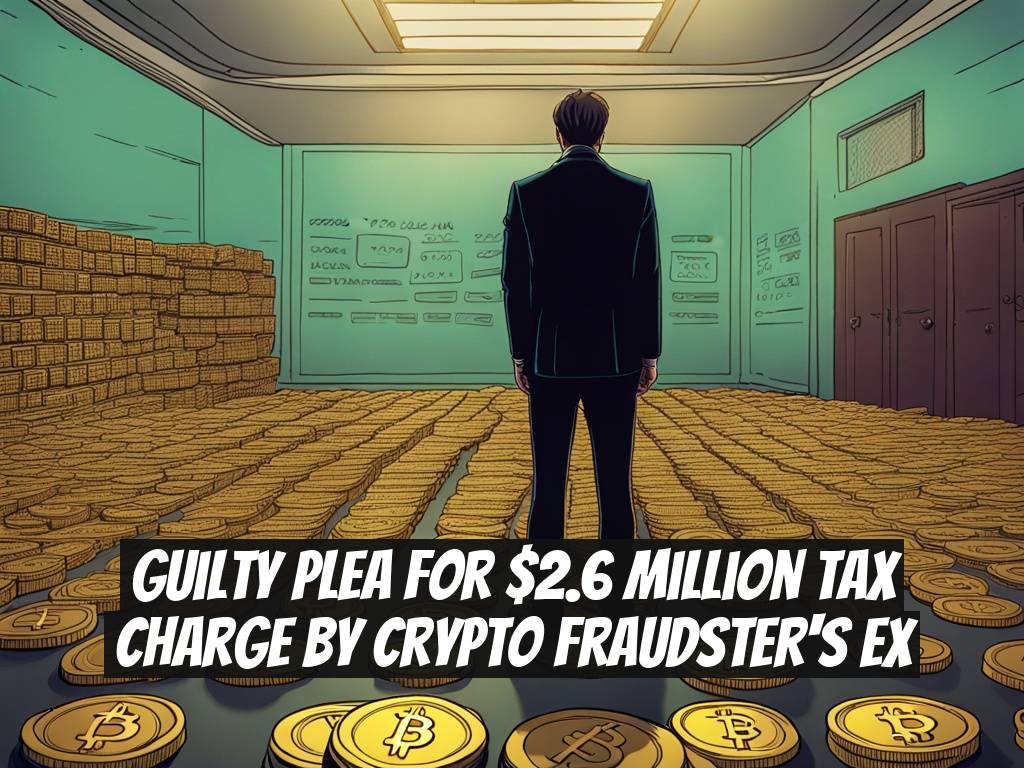 Guilty Plea for $2.6 Million Tax Charge by Crypto Fraudster's Ex