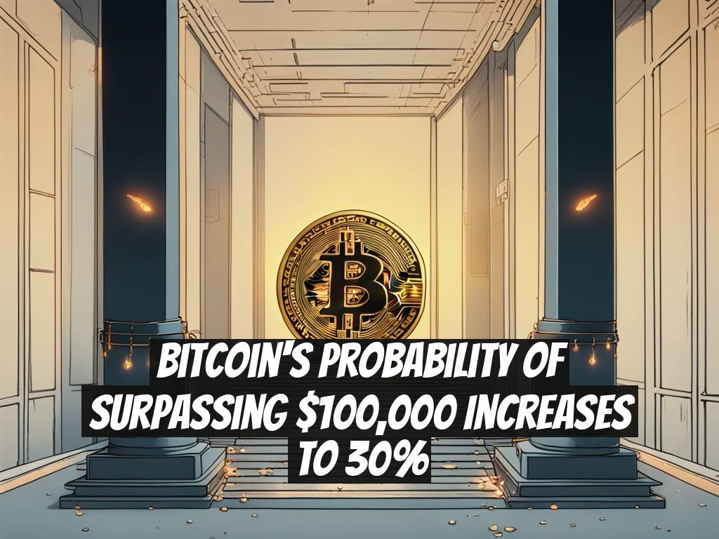 Bitcoin's Probability of Surpassing $100,000 Increases to 30%