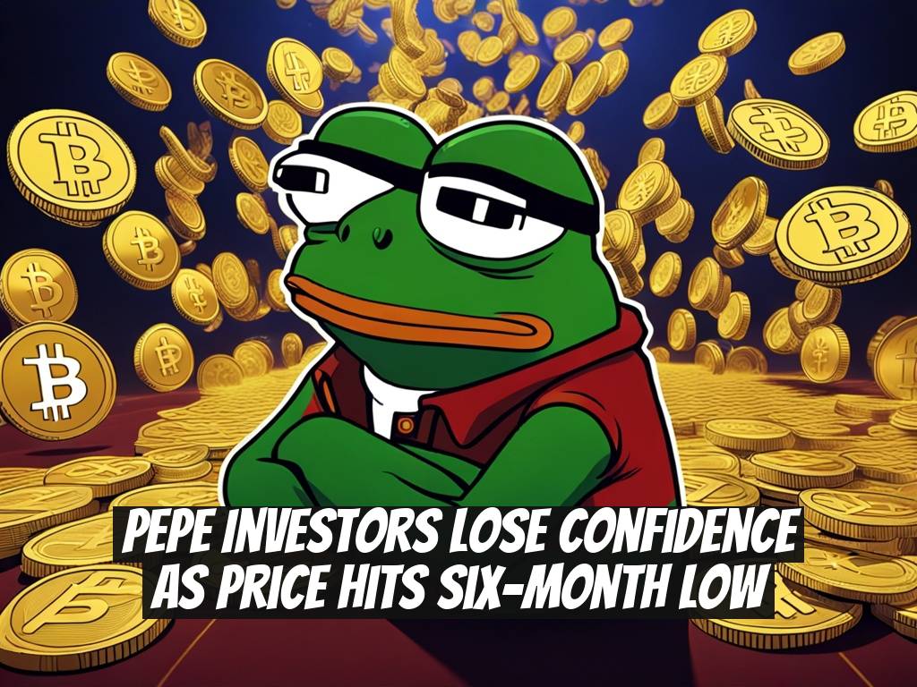 PEPE Investors Lose Confidence as Price Hits Six-Month Low