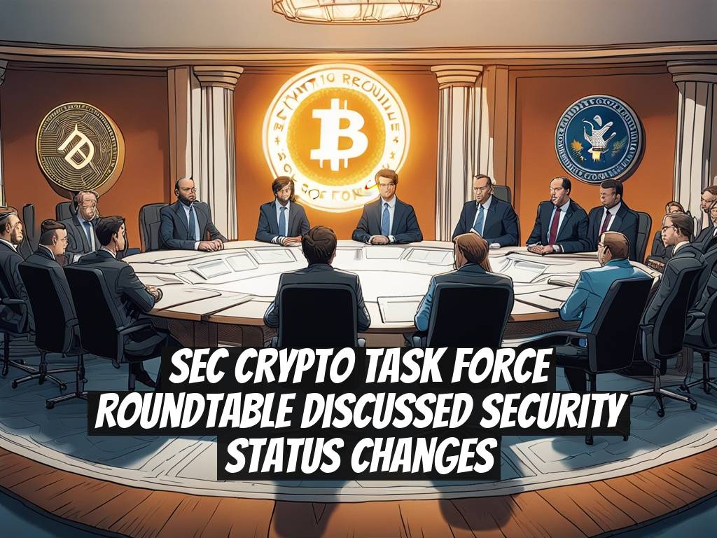 SEC Crypto Task Force Roundtable Discussed Security Status Changes