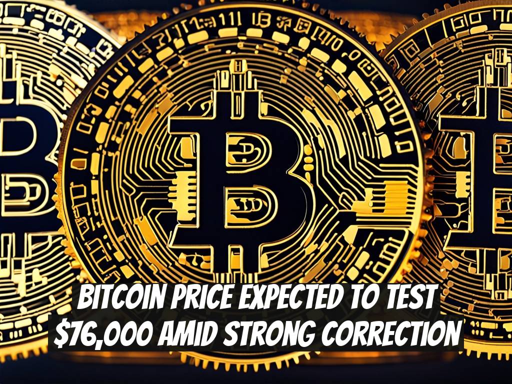 Bitcoin Price Expected to Test $76,000 Amid Strong Correction