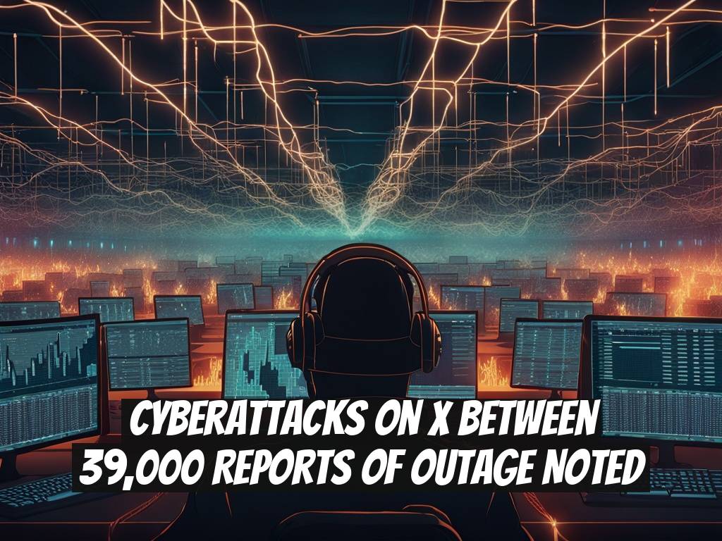 Cyberattacks on X Between 39,000 Reports of Outage Noted