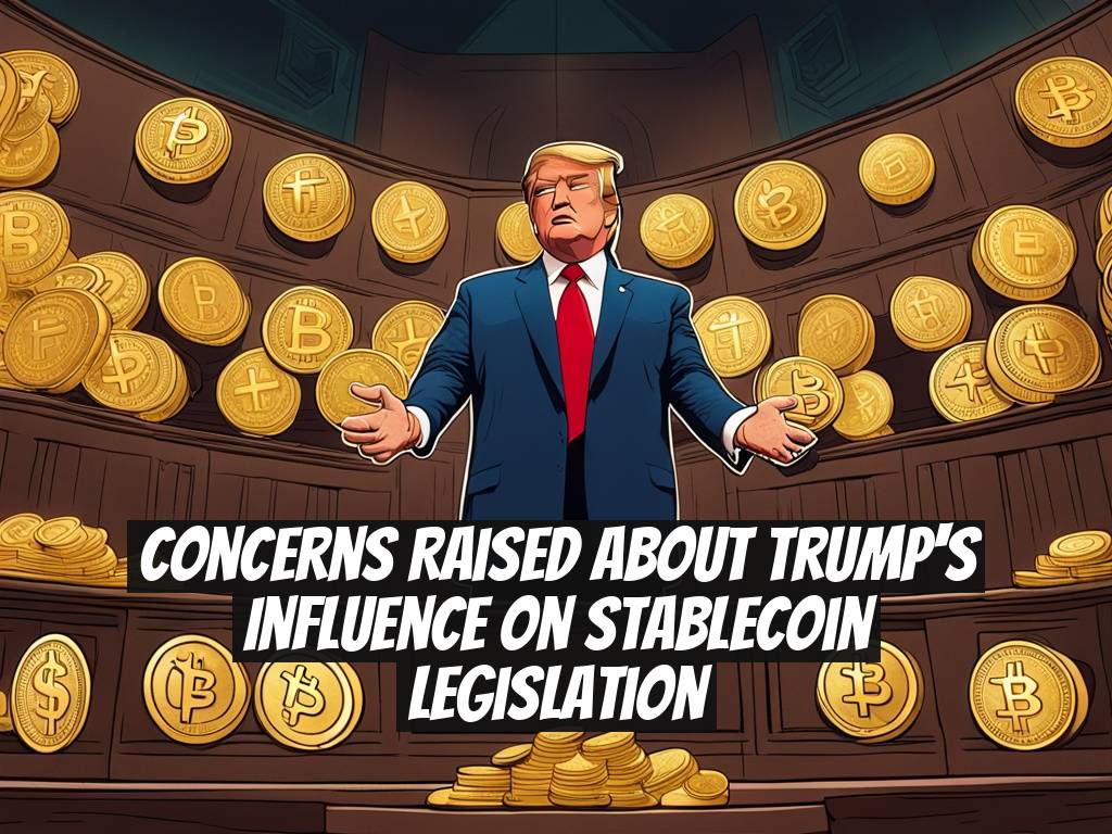 Concerns Raised About Trump's Influence on Stablecoin Legislation