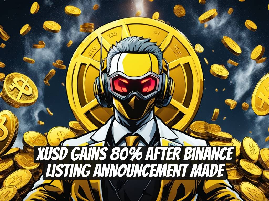 XUSD Gains 80% After Binance Listing Announcement Made