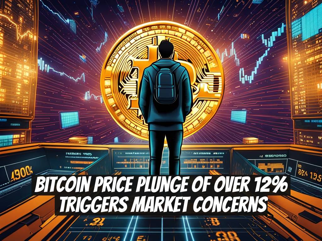 Bitcoin Price Plunge of Over 12% Triggers Market Concerns