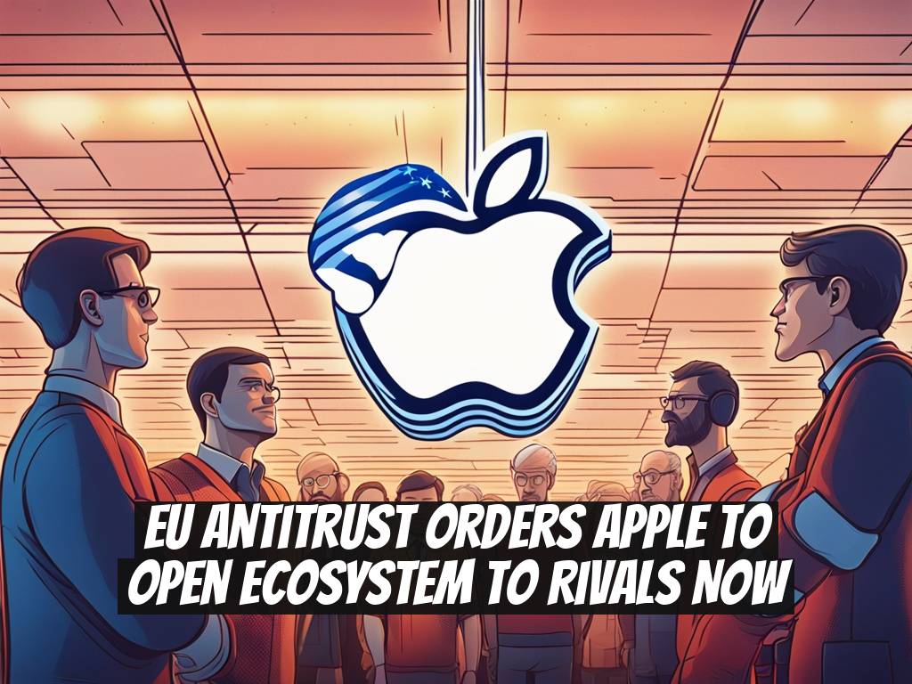EU Antitrust Orders Apple to Open Ecosystem to Rivals Now