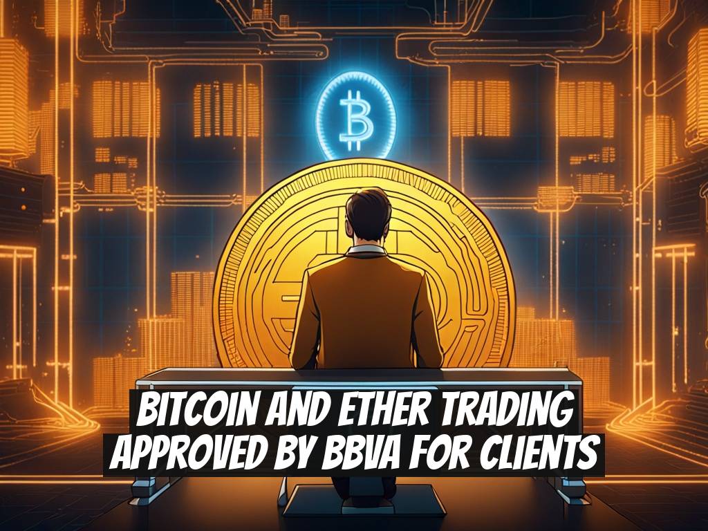 Bitcoin and Ether Trading Approved by BBVA for Clients