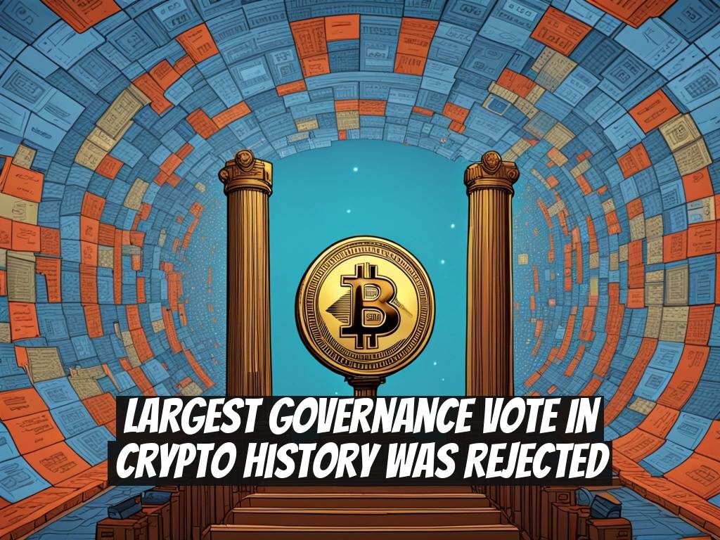 Largest Governance Vote in Crypto History Was Rejected