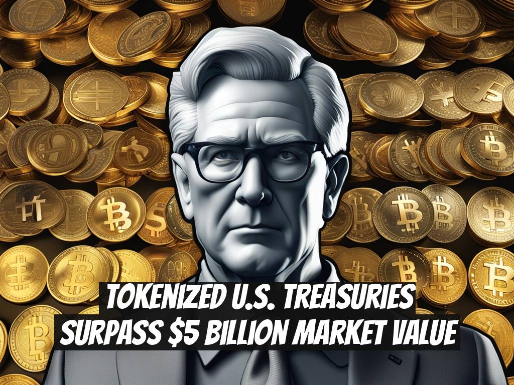 Tokenized U.S. Treasuries Surpass $5 Billion Market Value