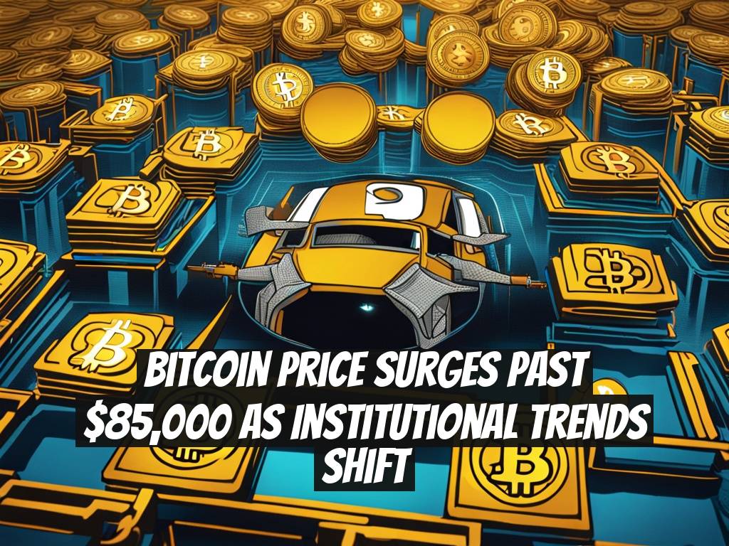 Bitcoin Price Surges Past $85,000 as Institutional Trends Shift